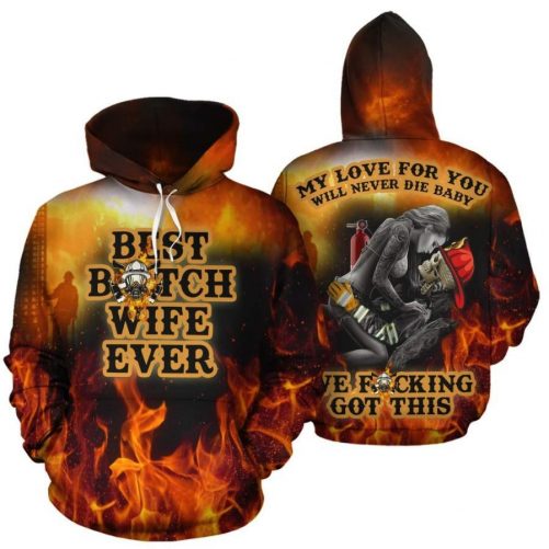 Best Firefighter Couple Hoodies 2
