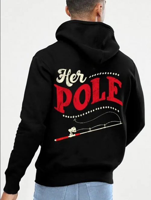His Bobbers Her Pole Couples Hoodie 2