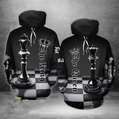 Personalized The King The Queen Hoodie
