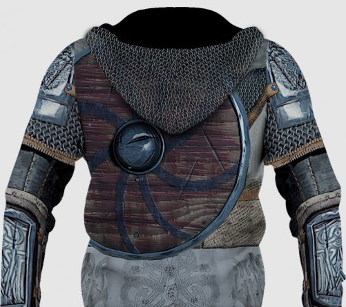 Viking Gift Viking American 3D All Over Printed Vikings Armor Hoodie