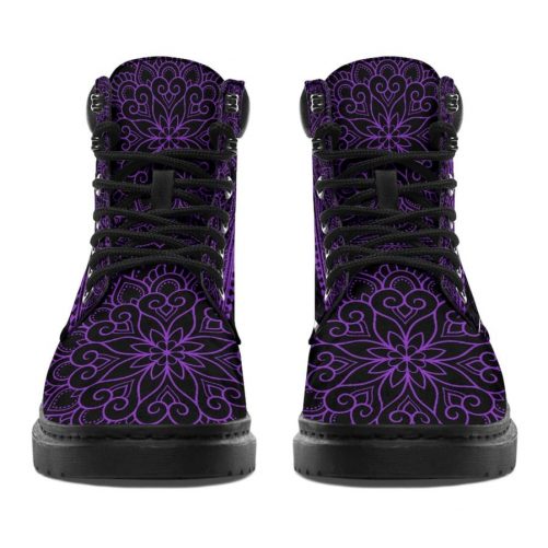 Butterfly Printed Boots Shoes 1 1