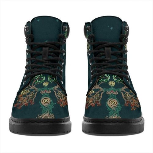 Celtic Tree Of Life Classic Boots For Men And Women 1