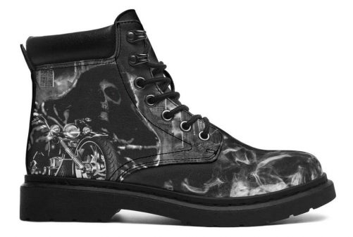 Skull Boots Skull Rider 1