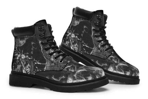 Skull Boots Skull Rider 2