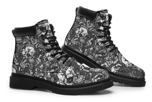Skull Boots Skulls And Bones 1