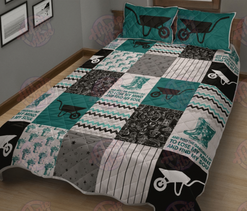 And Into The Garden Quilt Bed Set 2