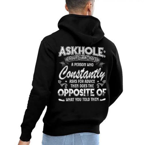 Askhole Hoodie For Matching Couple
