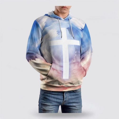 Jesus Cross 3D Hoodies For Women Men God 3D Printed Hoodie Christian Apparel Hoodies 2