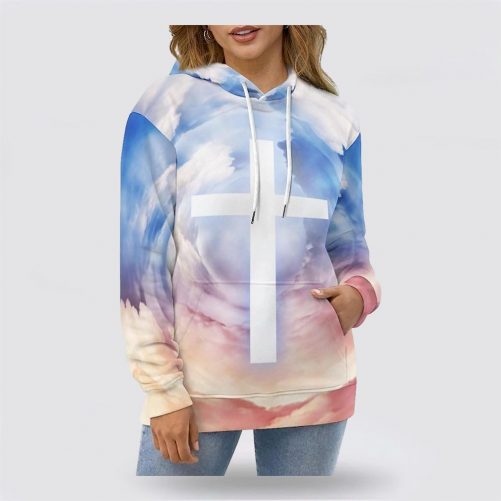 Jesus Cross 3D Hoodies For Women Men God 3D Printed Hoodie Christian Apparel Hoodies 3