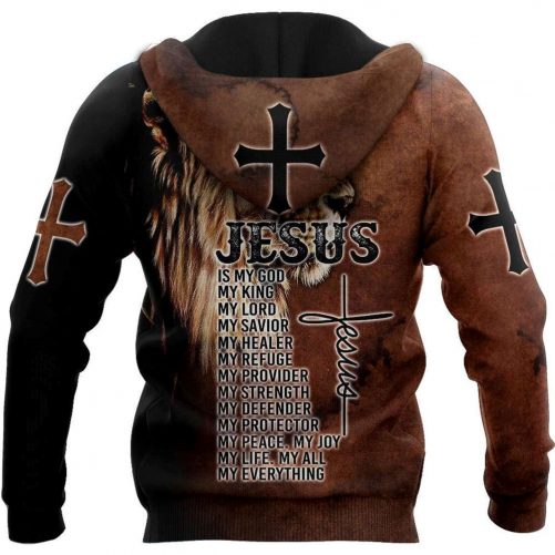 Knight Of God Christian Jesus Is God 3D Hoodie For Man And Women Jesus Printed 3D Hoodie 2