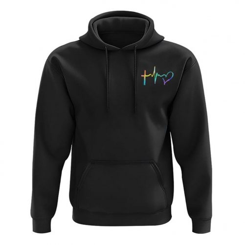 Way Maker Miracle Worker Half Cross Colorful Watercolor All Over Print 3D Hoodie