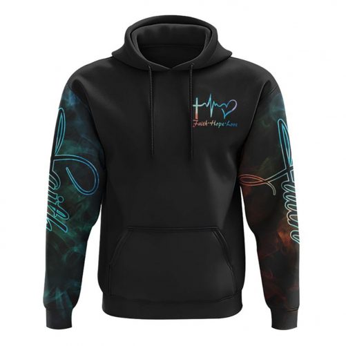 Way Maker Miracle Worker Jesus Lion Lamb All Over Print 3D Hoodie Christian Hoodie