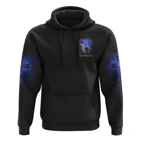 Way Maker Miracle Worker Promise Keeper All Over Print 3D Hoodie Christian Hoodie