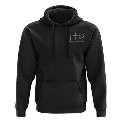 Way Maker Miracle Worker Tie Dye Flag Cross All Over Print 3D Hoodie