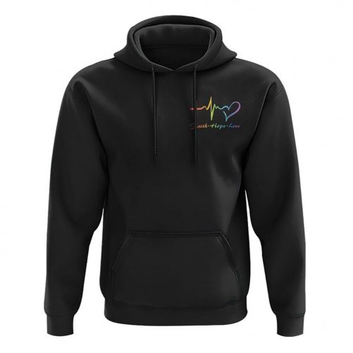 YouRe My Rainbow Cross Faith All Over Print 3D Hoodie