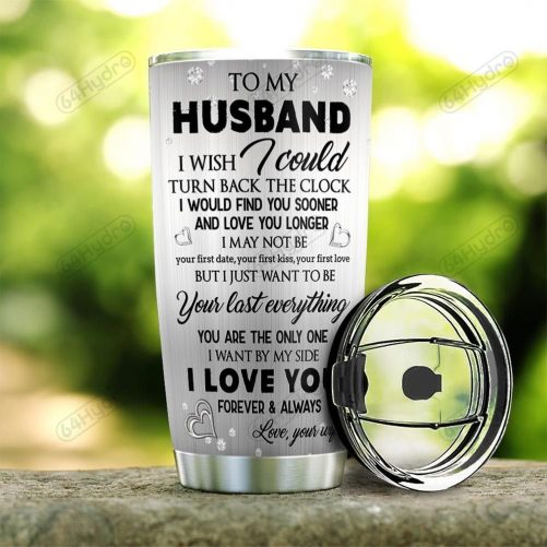Deer Couple Personalized Stainless Steel Tumbler 2