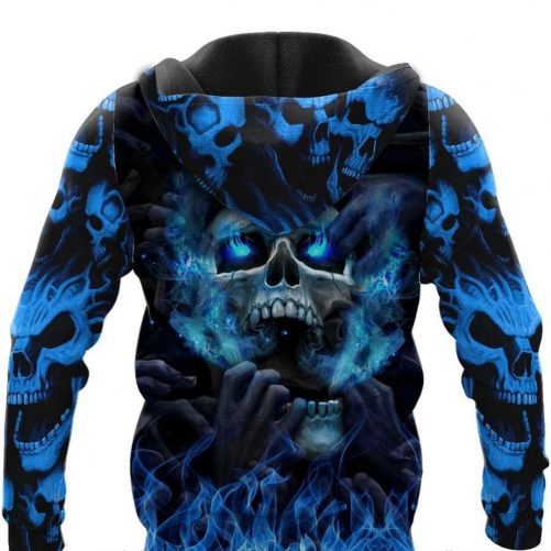 Eyes Screaming Personalized 3D Skull Hoodie