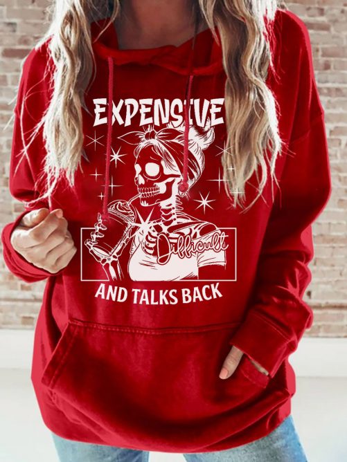Funny Hoodie Expensive Difficult And Talks Back7