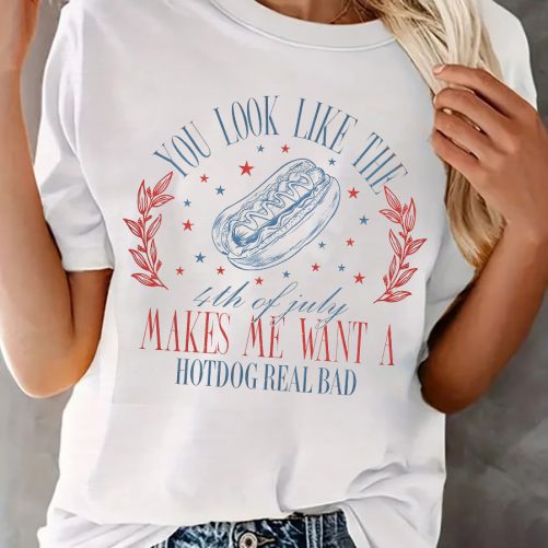 Funny Independence T shirt You Look Like The 4th Of July