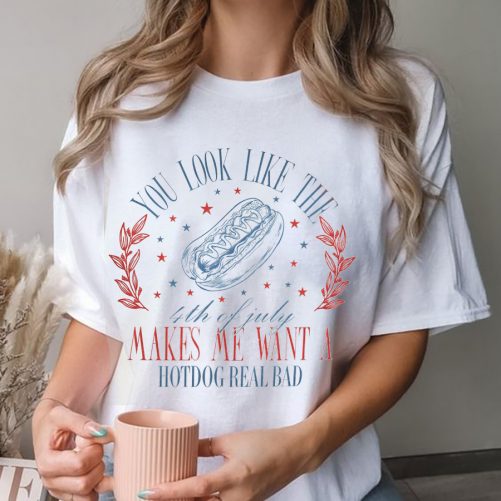 Funny Independence T shirt You Look Like The 4th Of July1