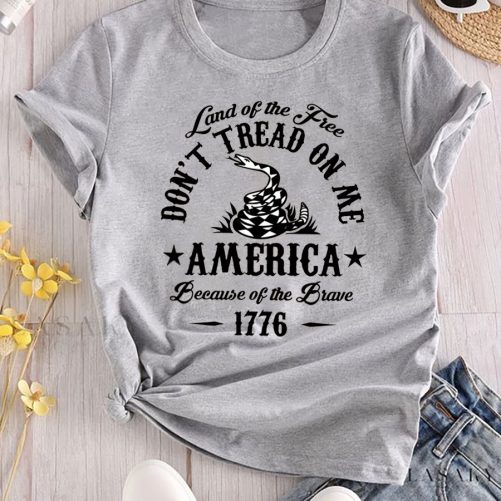 Funny T shirt Dont Tread On Me5