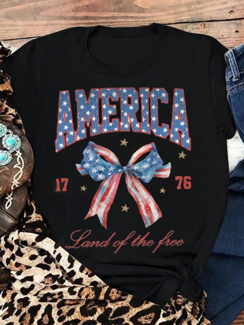 Independence Day T shirt America 1776 Land Of The Free2
