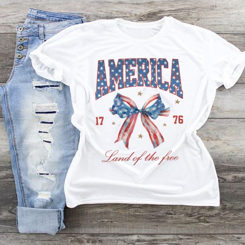 Independence Day T shirt America 1776 Land Of The Free3