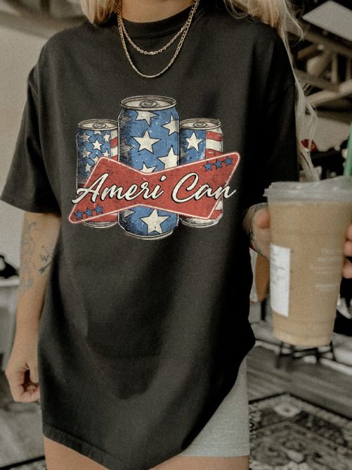 Independence Day T shirt American USA Flag3