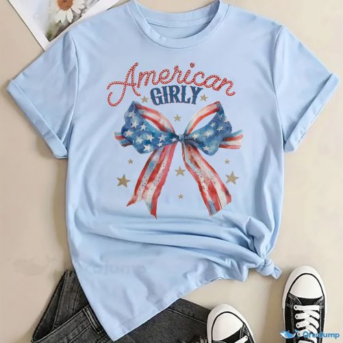 Independence T shirt American Girly Gift For Her