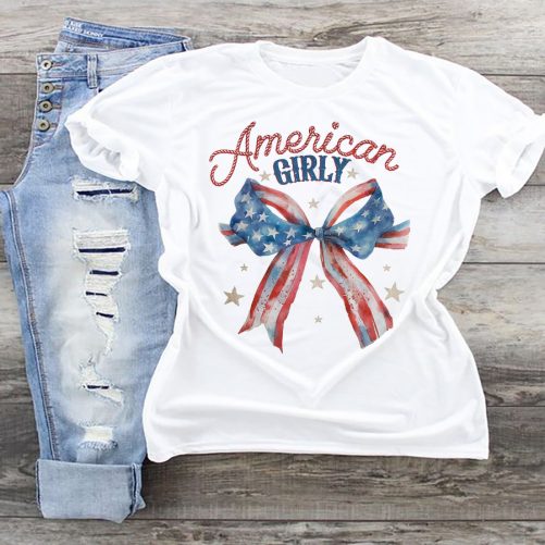 Independence T shirt American Girly Gift For Her3