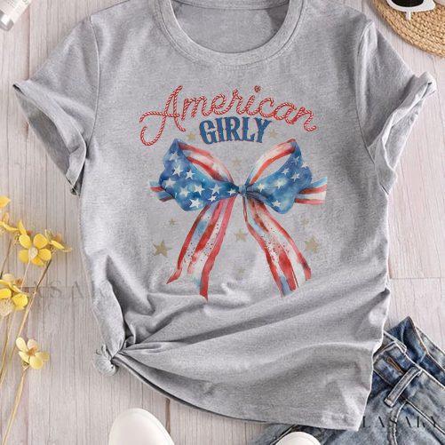 Independence T shirt American Girly Gift For Her4