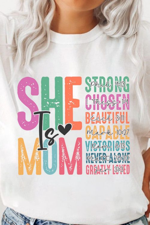 Funny Mom T shirt She Is Mom Gift For Mom 1