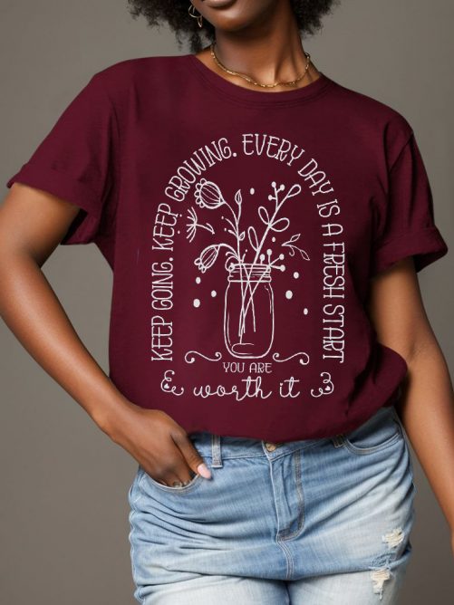 Funny T shirt Keep Going Keep Throwing 3