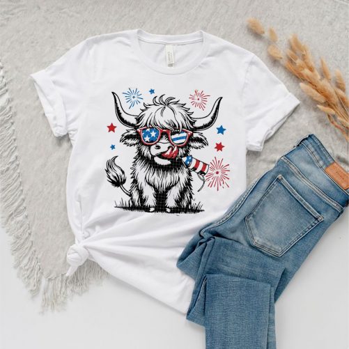 Independence Day T shirt 4th July Heifer 3