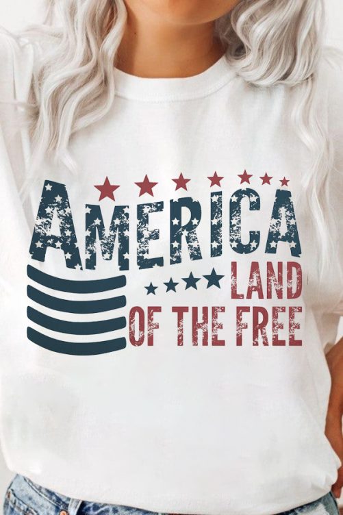 Independence Day T shirt America Land Of The Free 2