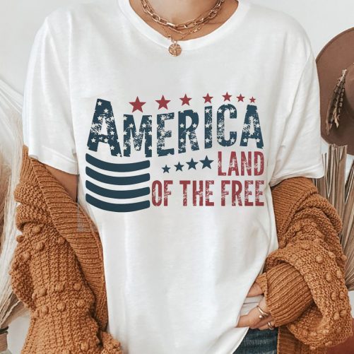 Independence Day T shirt America Land Of The Free