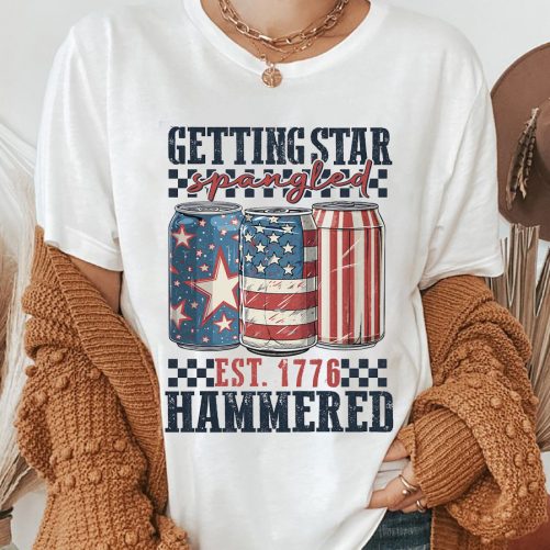 Independence Day T shirt Getting Star Spangled 2