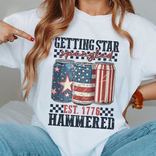 Independence Day T shirt Getting Star Spangled 3