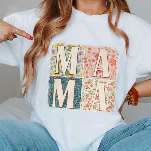 Mom T shirt Retro Boho Mama 2