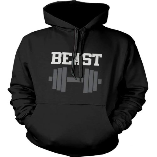 Beauty and Beast Couples Hoodies Cute His and Her Matching Outfit 1