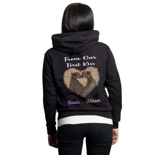 Personalized From Our First Kiss Till Our Last Breath Hoodie 1