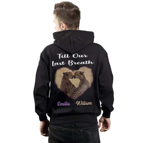 Personalized From Our First Kiss Till Our Last Breath Hoodie 2