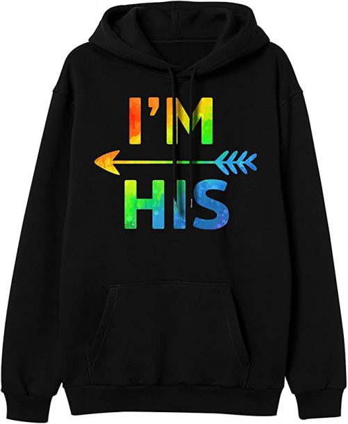 SheS Mine IM His Hoodie Lgbt Couple Hoodie 1