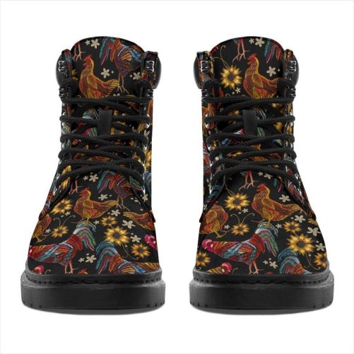 Chicken Boots Animal Custom Shoes Funny Chicken Lover 1
