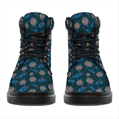 Turtle Boots Animal Custom Shoes For Turtle Lover 1