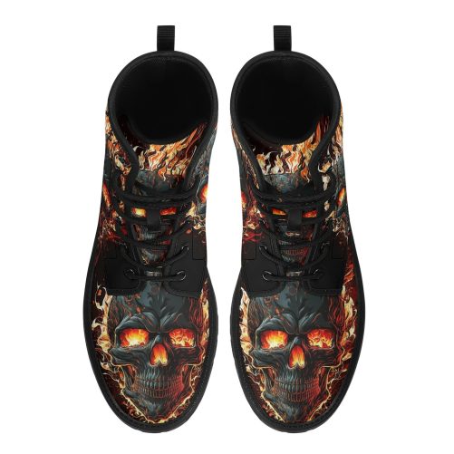 flaming skull 2
