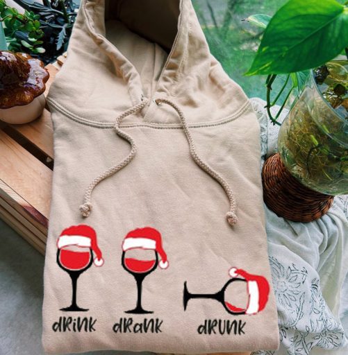 Funny Christmas Hoodie Dear Santa I Just Want Wine
