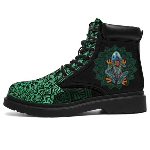 Frog Leather Boot Vegan Boot