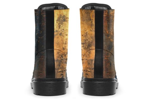 Amber Slate Boots   Vegan Leather Doc Style Boots with Durable Stitched on Soles 2