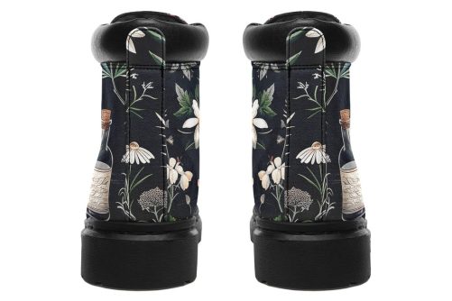 Apothecary Haven Classic Boots   High Quality Micro Suede Weatherproof Vegan Shoes with Stitched on Soles 1
